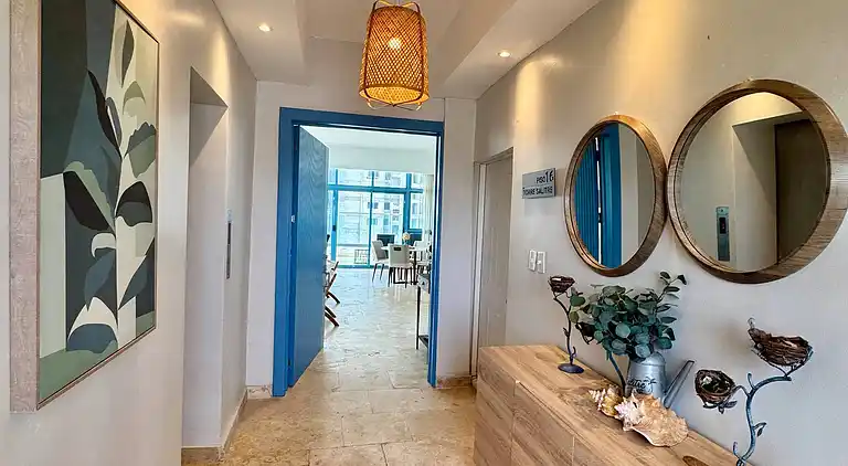 JuanDolio Penthouse, 3 Schlafzimmer, Strandlage gegenüber