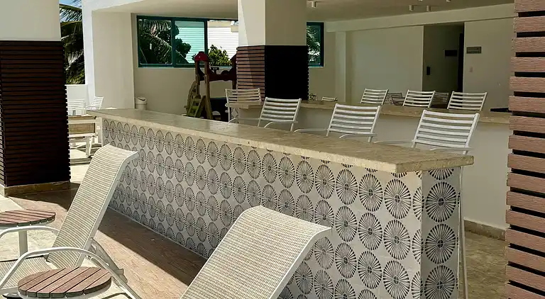 JuanDolio Penthouse, 3 Schlafzimmer, Strandlage gegenüber