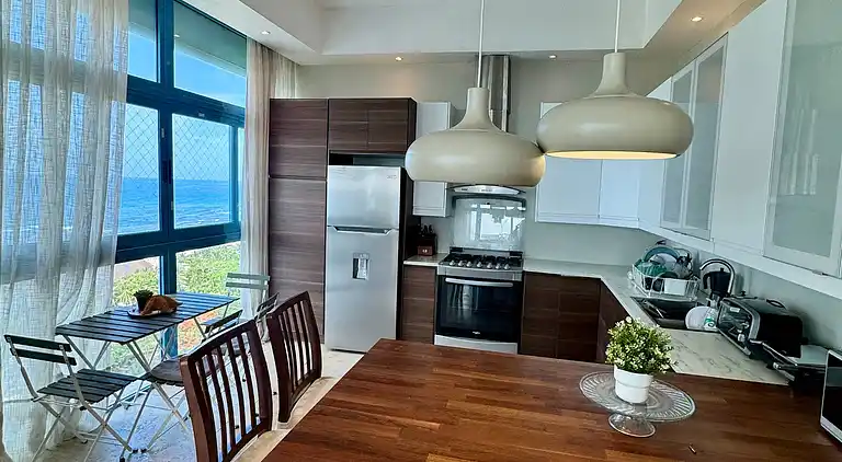 JuanDolio Penthouse, 3 Schlafzimmer, Strandlage gegenüber