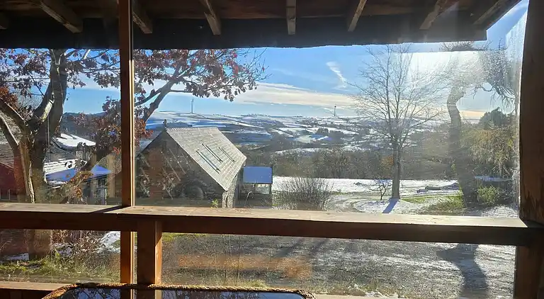 Luxuriöse walisische Holzhütte