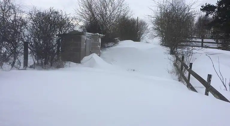 Luxuriöse walisische Holzhütte