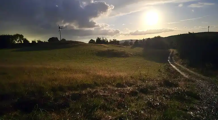 Luxuriöse walisische Holzhütte