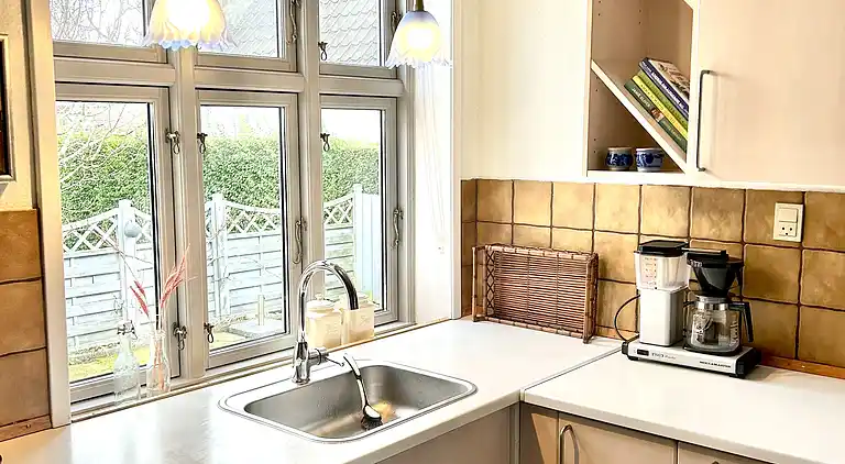 Hyggeligt byhus i hjertet af skønne Bagenkop