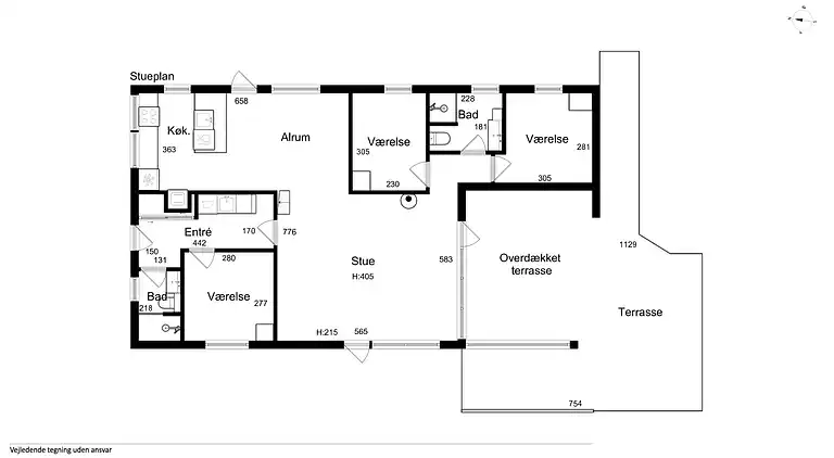 Stilvolles, energieeffizientes haus in Meeresnähe