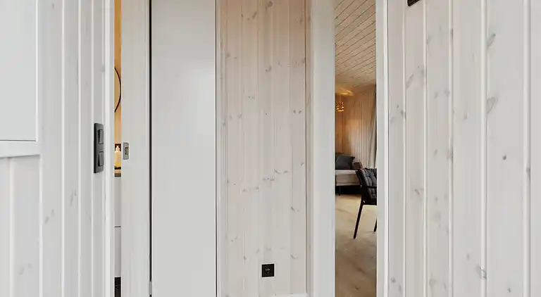 Charmant neu gebautes Ferienhaus 300 m zum Strand