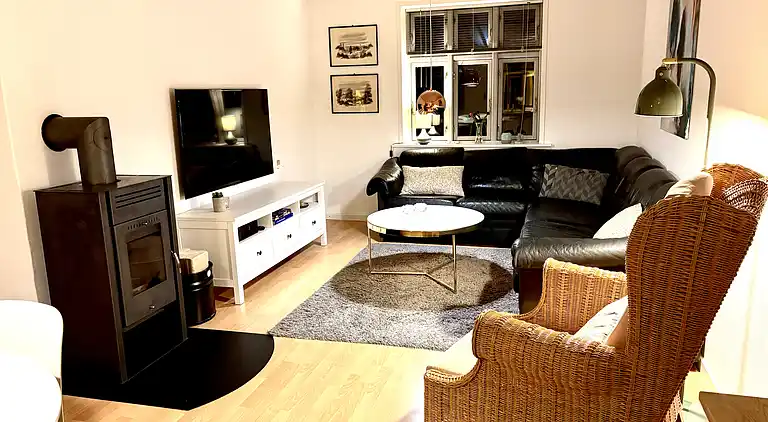 Hyggeligt byhus i hjertet af skønne Bagenkop