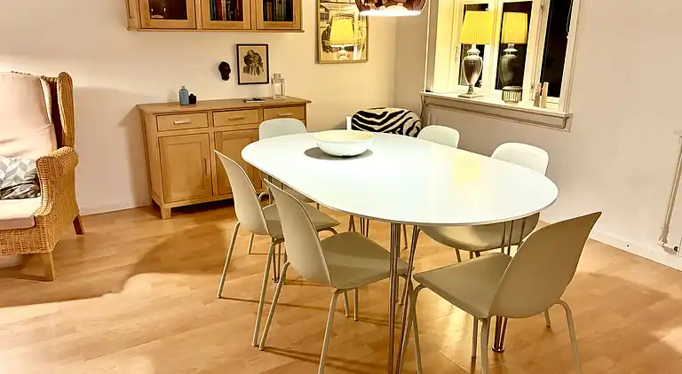 Hyggeligt byhus i hjertet af skønne Bagenkop