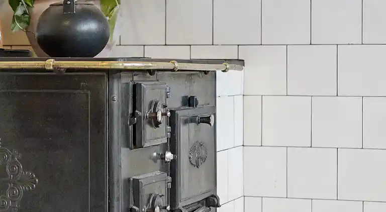 Idyllischer Hof von 1857 in Langelands Natur