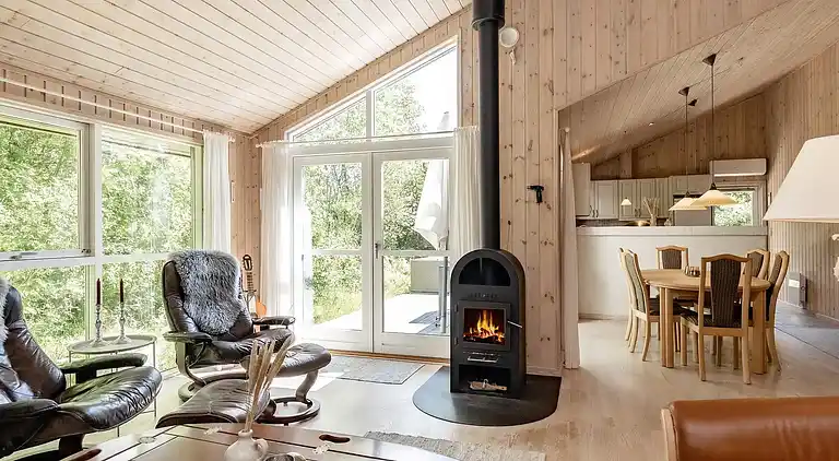 Gemütliches Ferienhaus mit Spa und Kamin