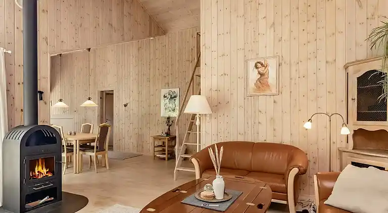 Gemütliches Ferienhaus mit Spa und Kamin