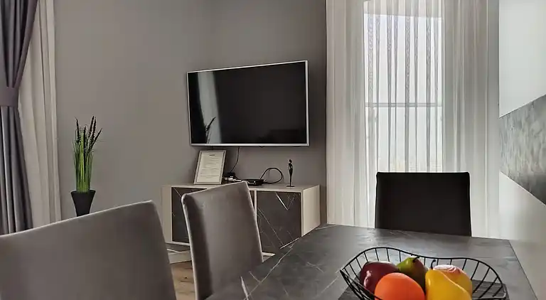 Eigentumswohnung im 19. Stock in Cevahir mit Pool und