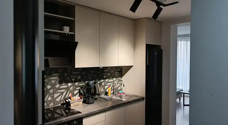 Eigentumswohnung im 19. Stock in Cevahir mit Pool und