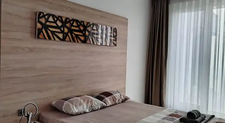 Eigentumswohnung im 19. Stock in Cevahir mit Pool und