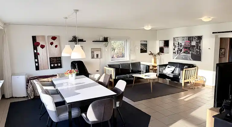 Flott hus med utsikt over Limfjorden