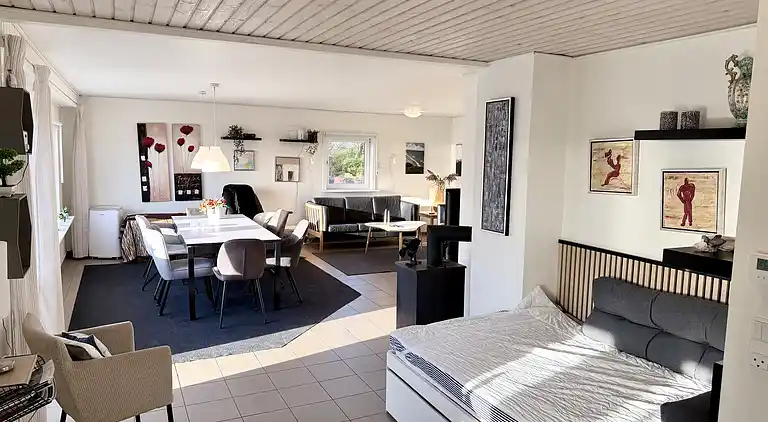 Flott hus med utsikt over Limfjorden