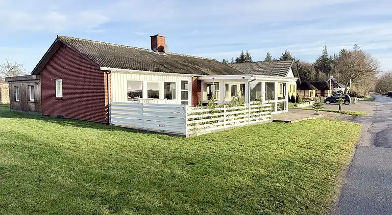 Flott hus med utsikt over Limfjorden