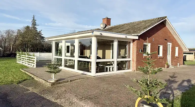 Flott hus med utsikt over Limfjorden