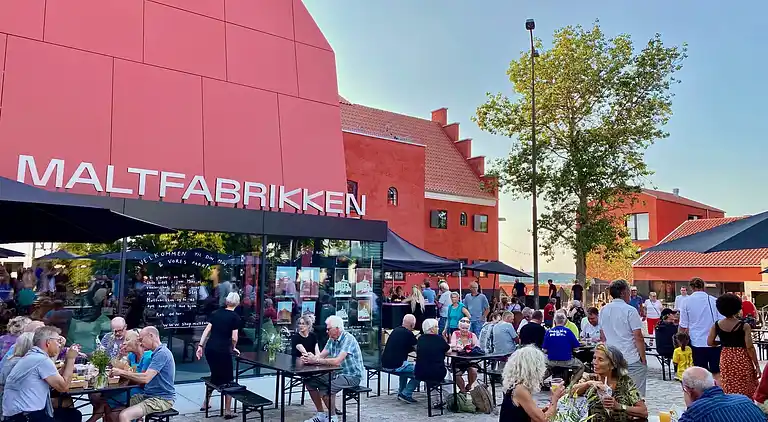 Moderne sommerhus med vildmarksbad og nær vandet