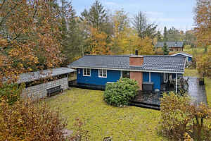 Koselig feriehus nær Gudenåen
