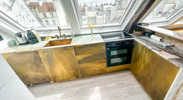 Penthouse avec terrasse privée et vue