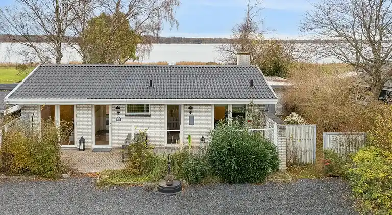 Ferienhaus mit Fjordblick