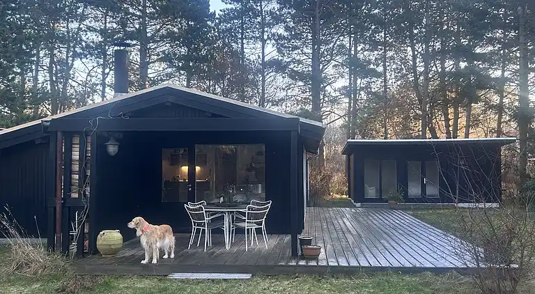 Hyggeligt sommerhus med plads til leg for alle 