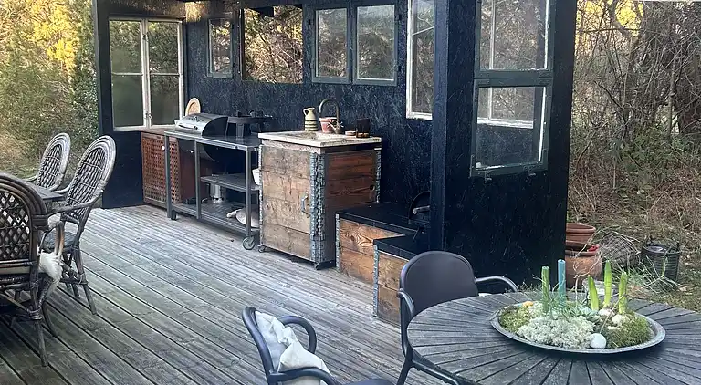 Hyggeligt sommerhus med plads til leg for alle 