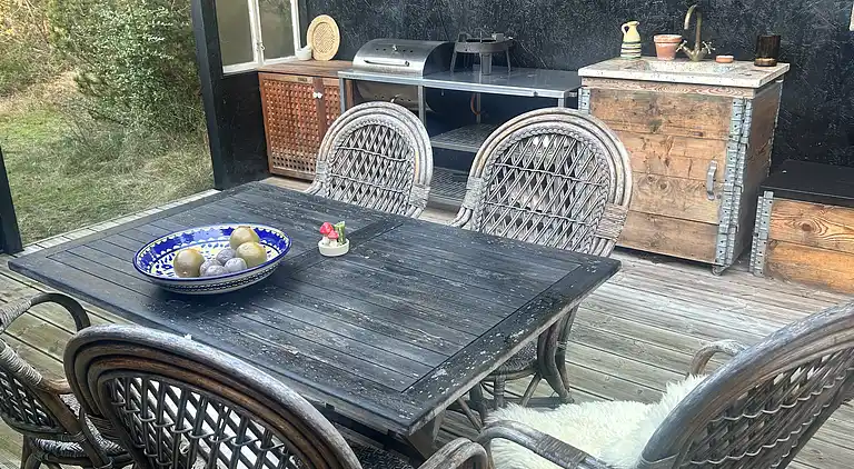 Hyggeligt sommerhus med plads til leg for alle 