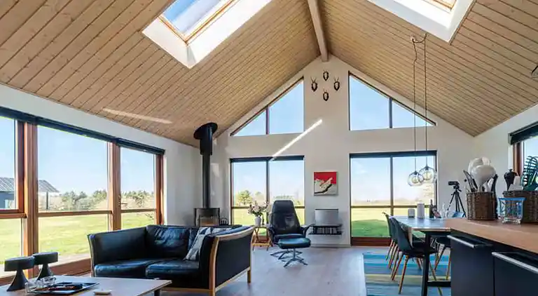 Schönes Ferienhaus am Dejbjerg Golfclub