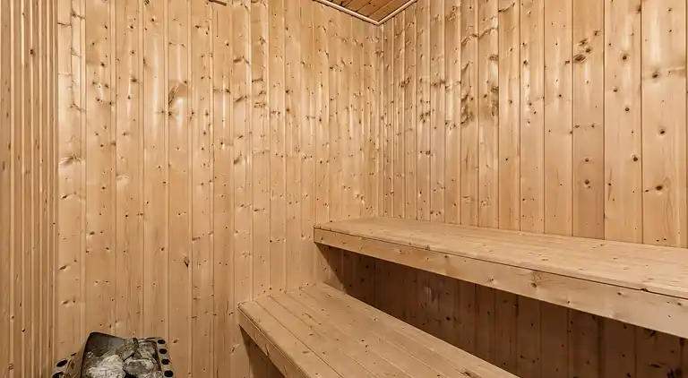 Feriehus med spa og sauna, tæt på natur