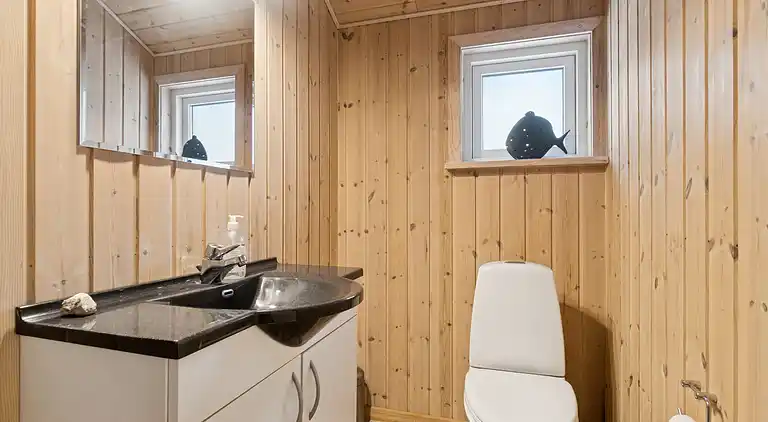 Feriehus med spa og sauna, tæt på natur