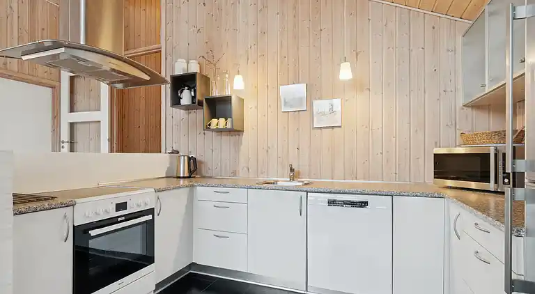 Feriehus med spa og sauna, tæt på natur