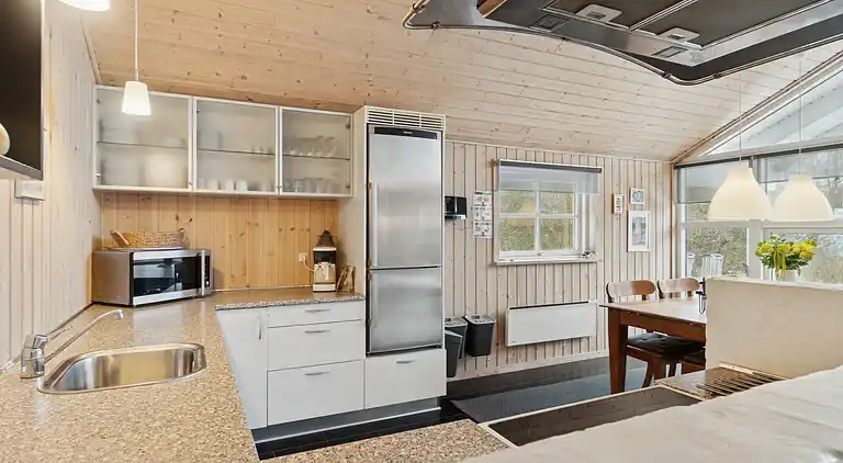 Feriehus med spa og sauna, tæt på natur