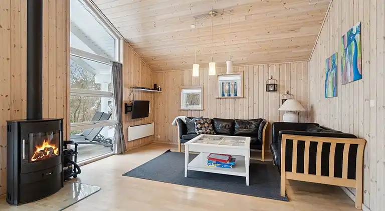 Familievenligt sommerhus med spa og sauna