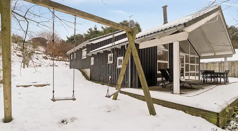 Familievenligt sommerhus med spa og sauna
