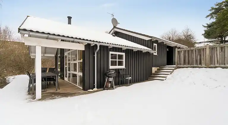 Familievenligt sommerhus med spa og sauna