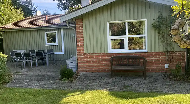 Schönes Ferienhaus in einem Waldgebiet gelegen