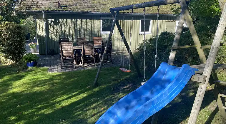 Schönes Ferienhaus in einem Waldgebiet gelegen