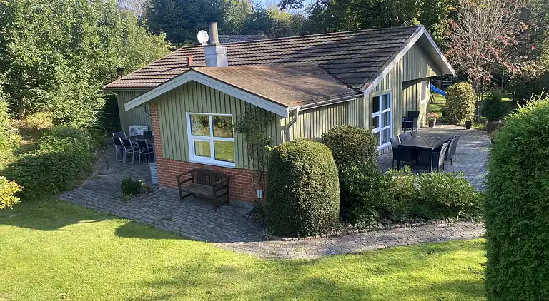 Schönes Ferienhaus in einem Waldgebiet gelegen