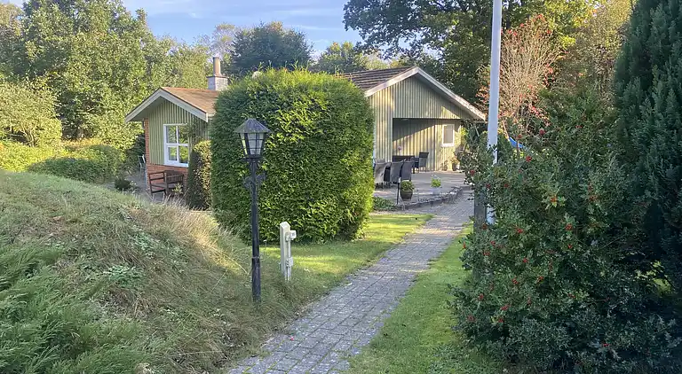 Schönes Ferienhaus in einem Waldgebiet gelegen
