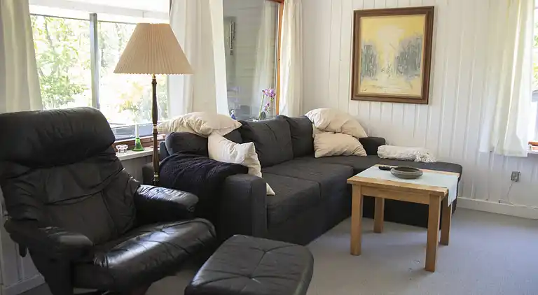 Gemütliches Ferienhaus 100 m vom Sandstrand