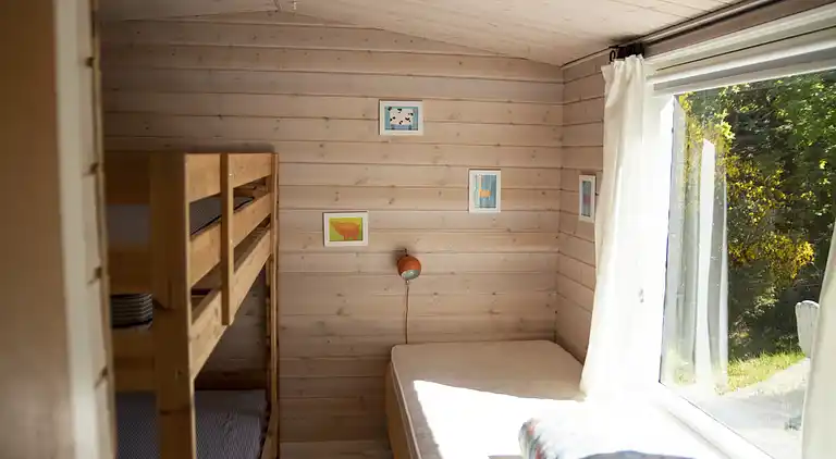 Gemütliches Ferienhaus 100 m vom Sandstrand