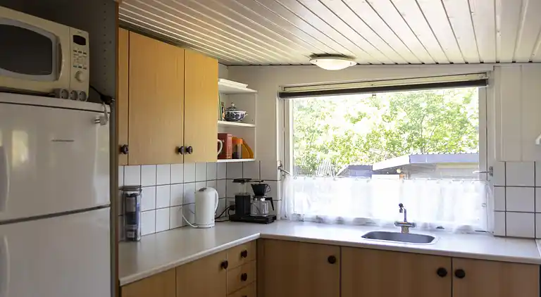 Gemütliches Ferienhaus 100 m vom Sandstrand