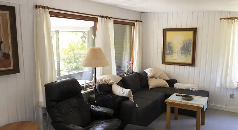 Gemütliches Ferienhaus 100 m vom Sandstrand