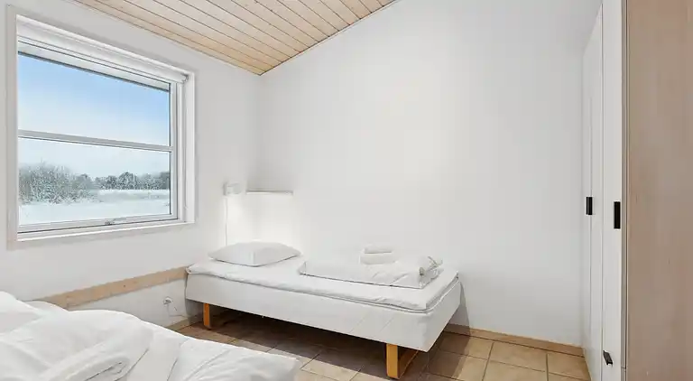 Ferieophold med terrasse ved hav og golf