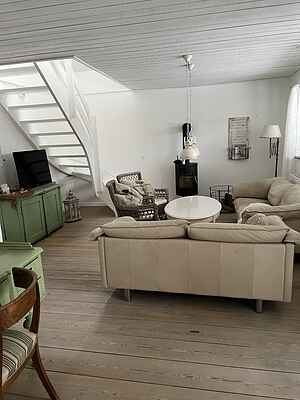 Stort semesterhus i badhotellstil