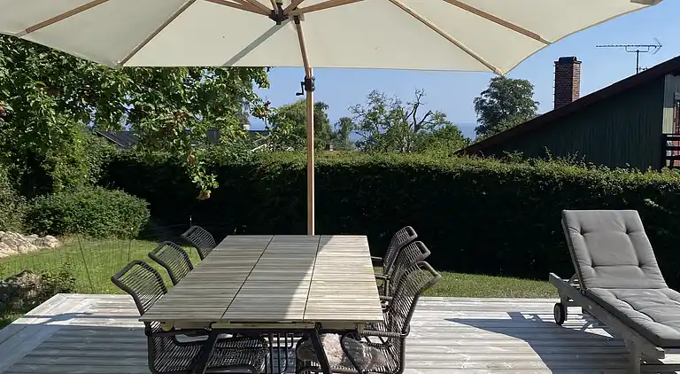 Sommerhus nær vannkanten på Bornholm