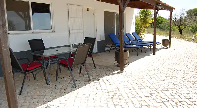 Villa Monte Alegrete mit Blick zum Meer