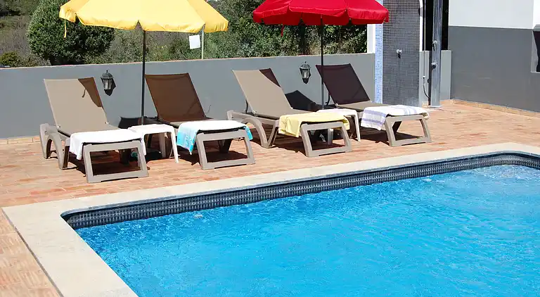 Villa Monte Alegrete mit Blick zum Meer