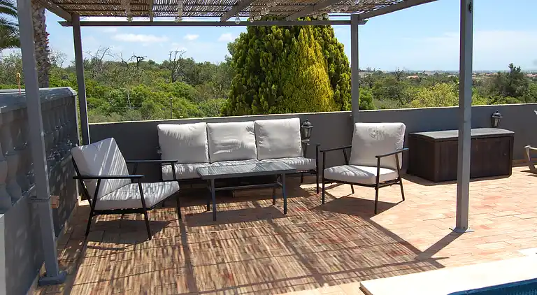 Villa Monte Alegrete mit Blick zum Meer